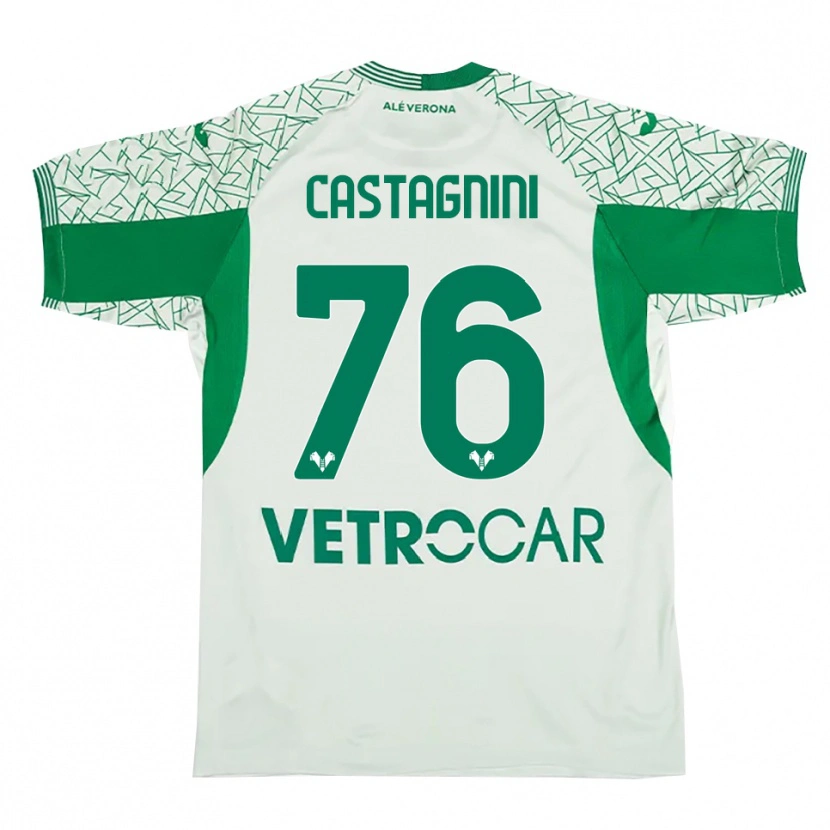 Danxen Mulher Mirko Castagnini #76 Verde Vermelho Camisola Guarda-Redes 2025/26 Camisa