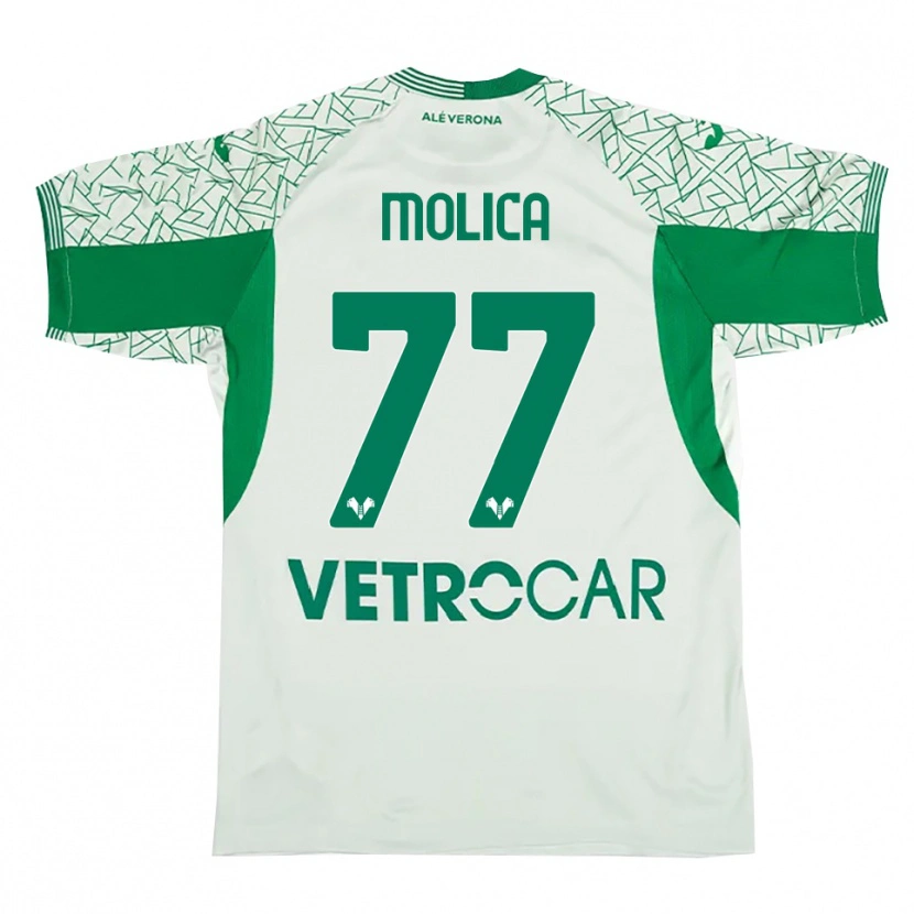 Danxen Mulher Francesco Molica #77 Verde Vermelho Camisola Guarda-Redes 2025/26 Camisa