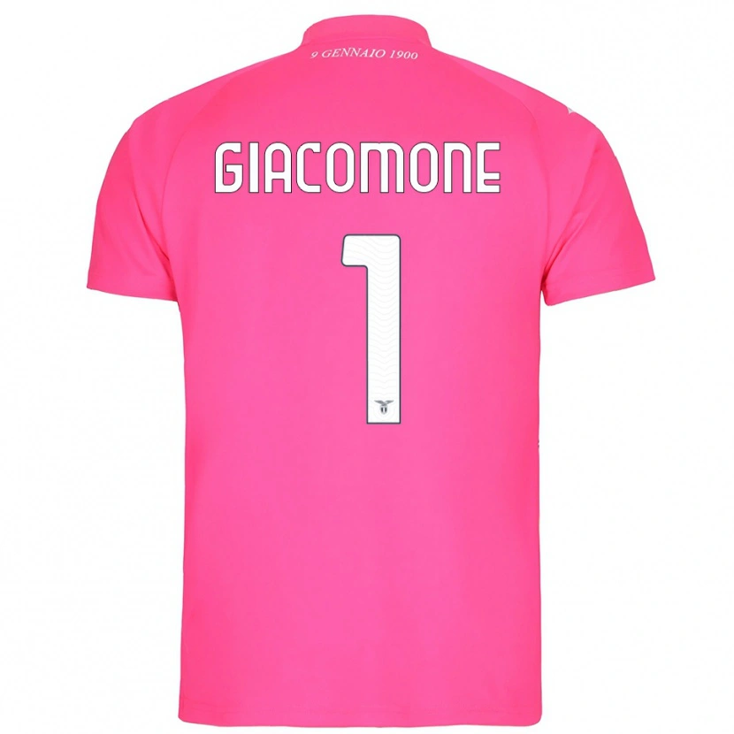 Danxen Mulher Giacomo Giacomone #1 Rosa Intenso Camisola Guarda-Redes 2025/26 Camisa