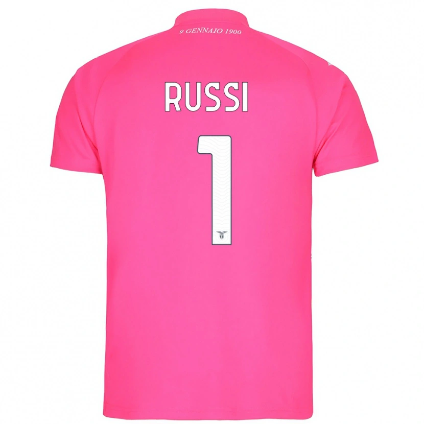 Danxen Mulher Gabriele Russi #1 Rosa Intenso Camisola Guarda-Redes 2025/26 Camisa