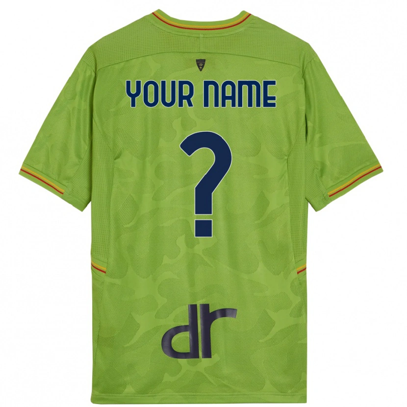 Danxen Mulher US Lecce Verde Floresta Preto Camisola Guarda-Redes 2025/26 Camisa