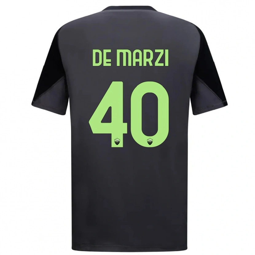 Danxen Mulher Giorgio De Marzi #40 Preto Verde Claro Camisola Guarda-Redes 2025/26 Camisa