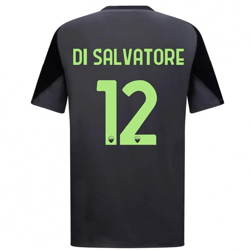 Danxen Mulher Diego Di Salvatore #12 Preto Verde Claro Camisola Guarda-Redes 2025/26 Camisa