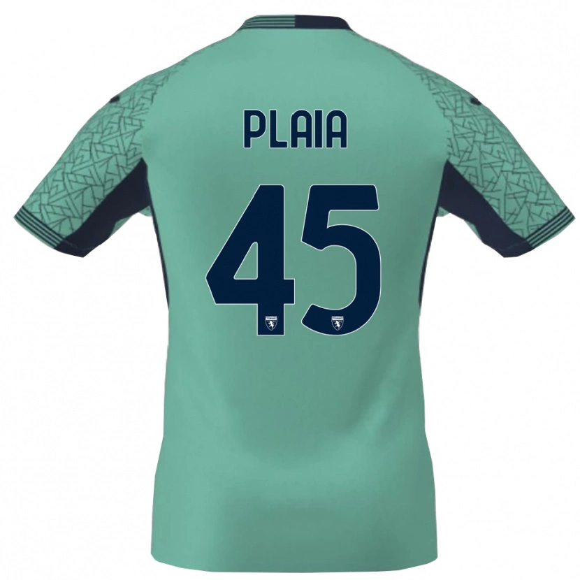 Danxen Mulher Francesco Plaia #45 Lagoa Azul Camisola Guarda-Redes 2025/26 Camisa