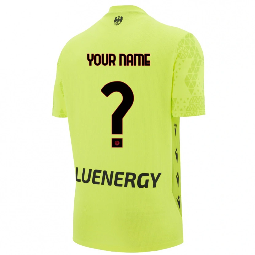 Danxen Mulher Udinese Calcio Verde Amarelo Preto Camisola Guarda-Redes 2025/26 Camisa