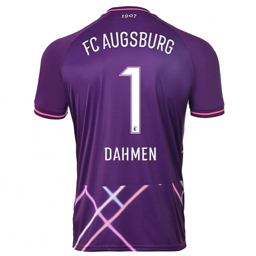 Danxen Mulher Finn Dahmen #1 Roxo Rosa Camisola Guarda-Redes 2025/26 Camisa