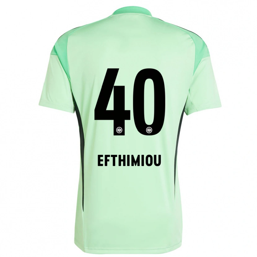Danxen Mulher Sissis Efthimiou #40 Preto Verde Claro Camisola Guarda-Redes 2025/26 Camisa
