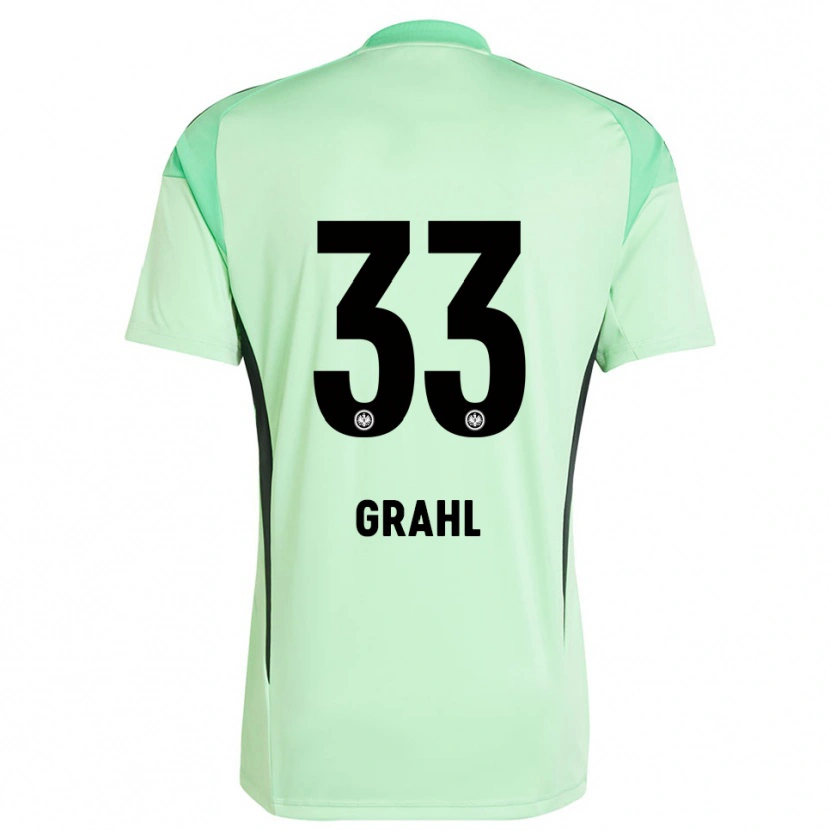 Danxen Mulher Jens Grahl #33 Preto Verde Claro Camisola Guarda-Redes 2025/26 Camisa