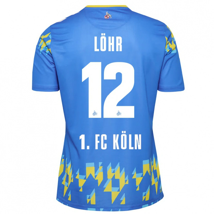 Danxen Mulher Max Löhr #12 Azul Centáurea Camisola Guarda-Redes 2025/26 Camisa