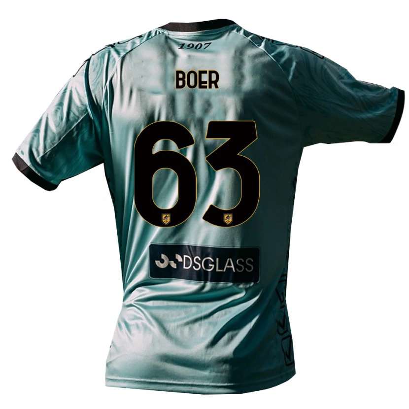Danxen Mulher Pietro Boer #63 Azul Claro Branco Camisola Guarda-Redes 2025/26 Camisa