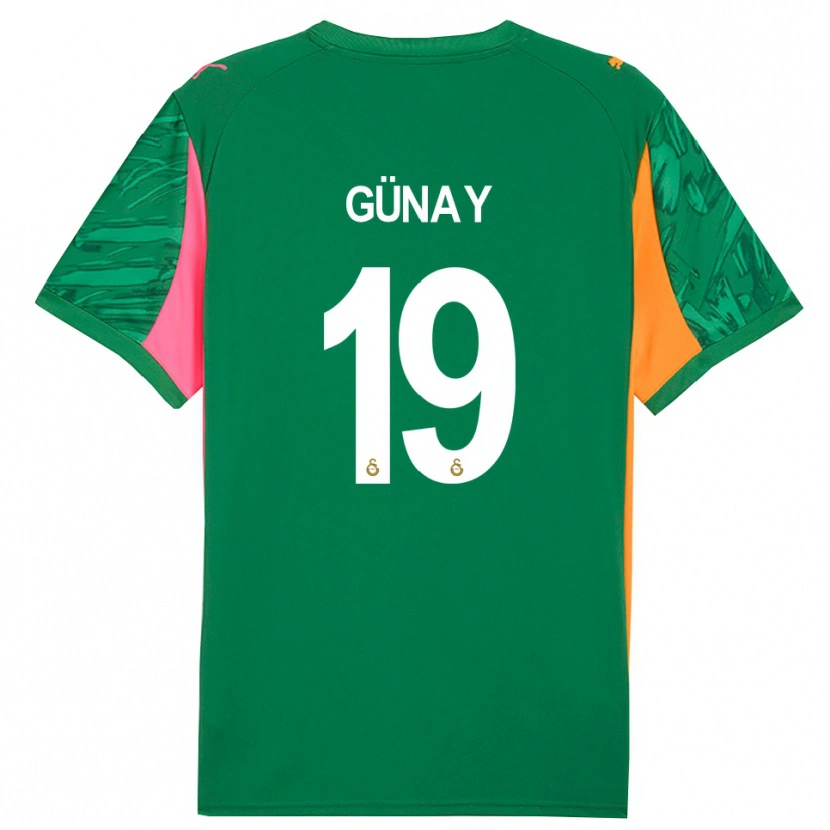 Danxen Mulher Günay Güvenç #19 Rosa Laranja Verde Camisola Guarda-Redes 2025/26 Camisa