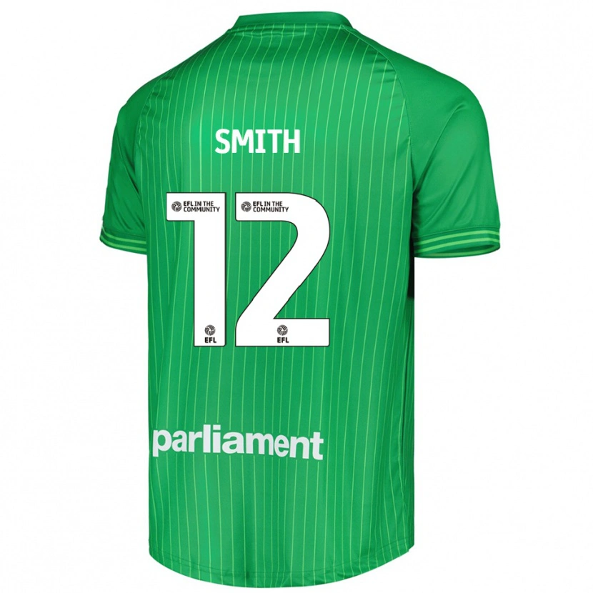 Danxen Mulher Jackson Smith #12 Verde Lima Camisola Guarda-Redes 2025/26 Camisa