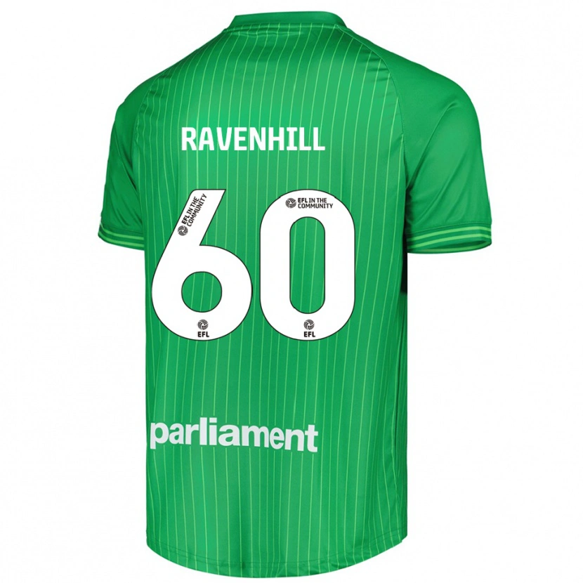 Danxen Mulher Rogan Ravenhill #60 Verde Lima Camisola Guarda-Redes 2025/26 Camisa