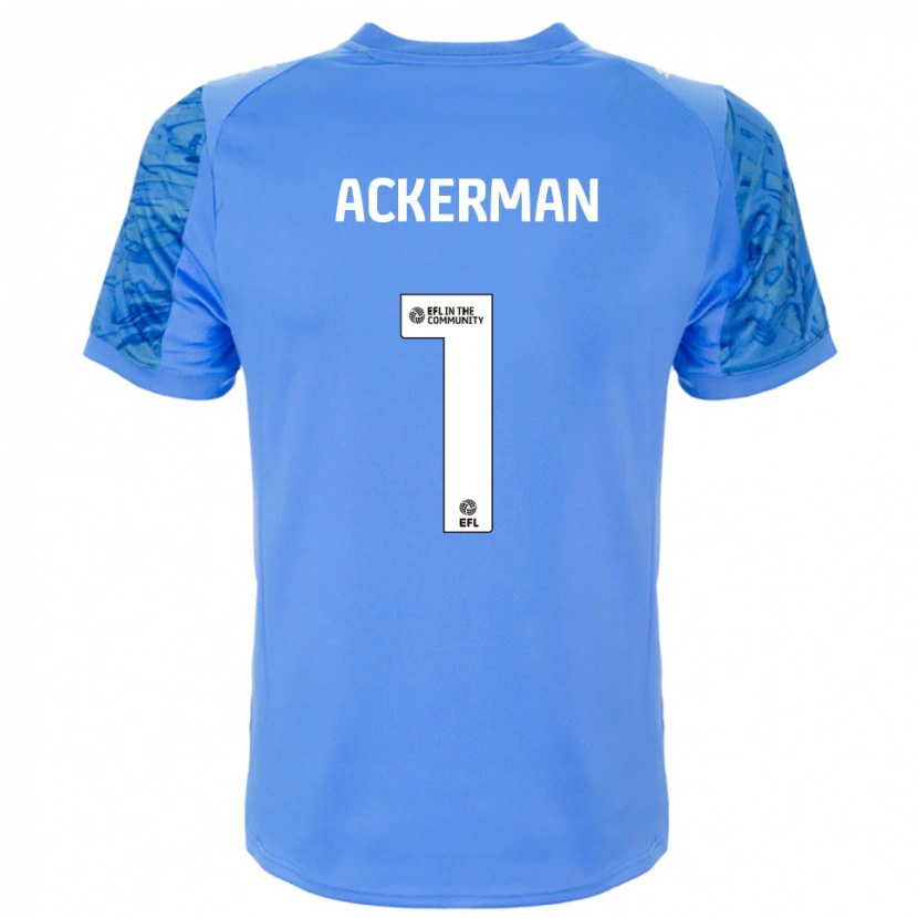 Danxen Mulher Emily Ackerman #1 Azul Dodging Camisola Guarda-Redes 2025/26 Camisa