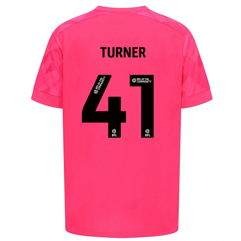 Danxen Mulher Matthew Turner #41 Rosa Rose Camisola Guarda-Redes 2025/26 Camisa