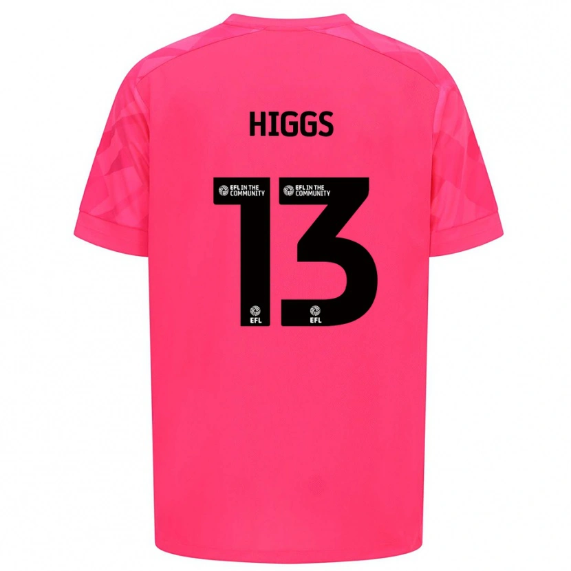 Danxen Mulher Daniel Higgs #13 Rosa Rose Camisola Guarda-Redes 2025/26 Camisa