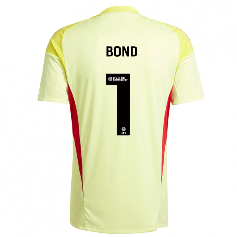 Danxen Mulher Abbi Bond #1 Amarelo Claro Camisola Guarda-Redes 2025/26 Camisa