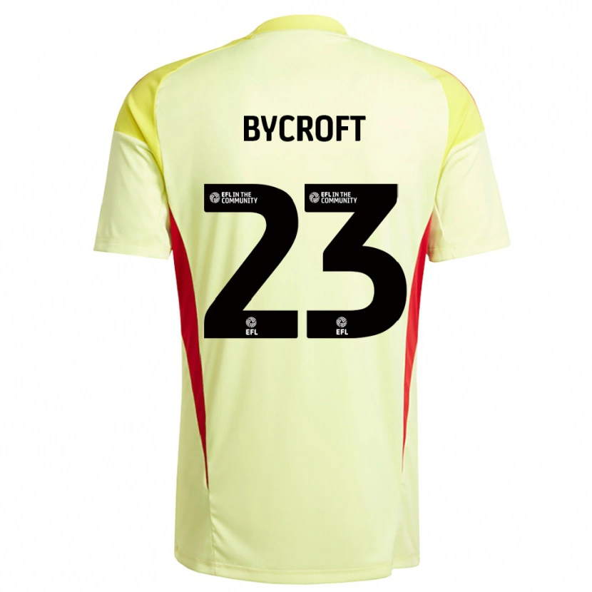 Danxen Mulher Jack Bycroft #23 Amarelo Claro Camisola Guarda-Redes 2025/26 Camisa
