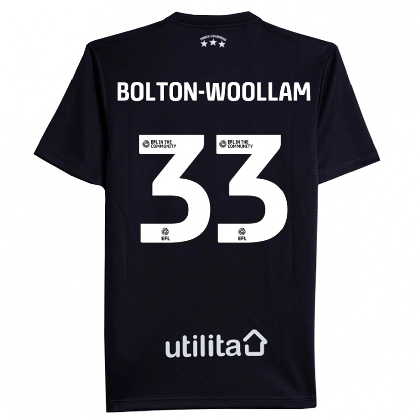 Danxen Mulher Kacey Bolton-Woollam #33 Preto Branco Camisola Guarda-Redes 2025/26 Camisa