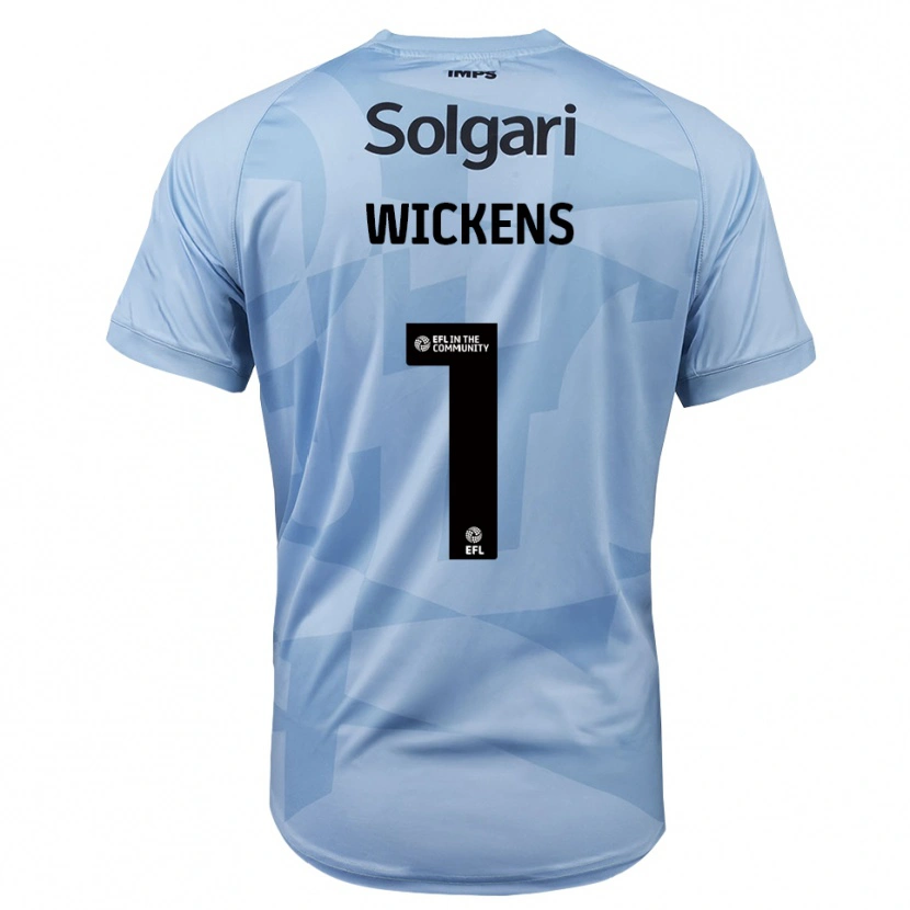 Danxen Mulher George Wickens #1 Azul Celeste Claro Camisola Guarda-Redes 2025/26 Camisa