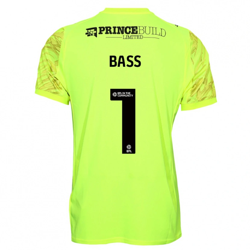 Danxen Mulher Alex Bass #1 Preto Verde Fluorescente Camisola Guarda-Redes 2025/26 Camisa