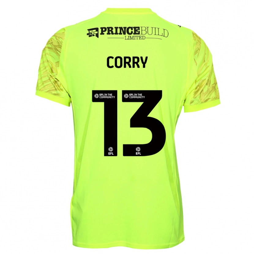 Danxen Mulher Neive Corry #13 Preto Verde Fluorescente Camisola Guarda-Redes 2025/26 Camisa