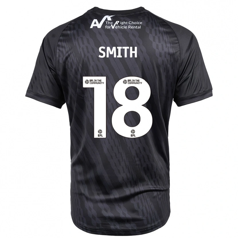Danxen Mulher Katy Smith #18 Preto Branco Camisola Guarda-Redes 2025/26 Camisa
