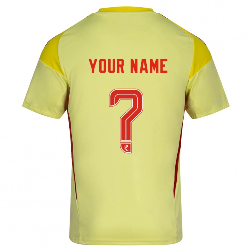 Danxen Mulher Aberdeen Vermelho Amarelo Camisola Guarda-Redes 2025/26 Camisa