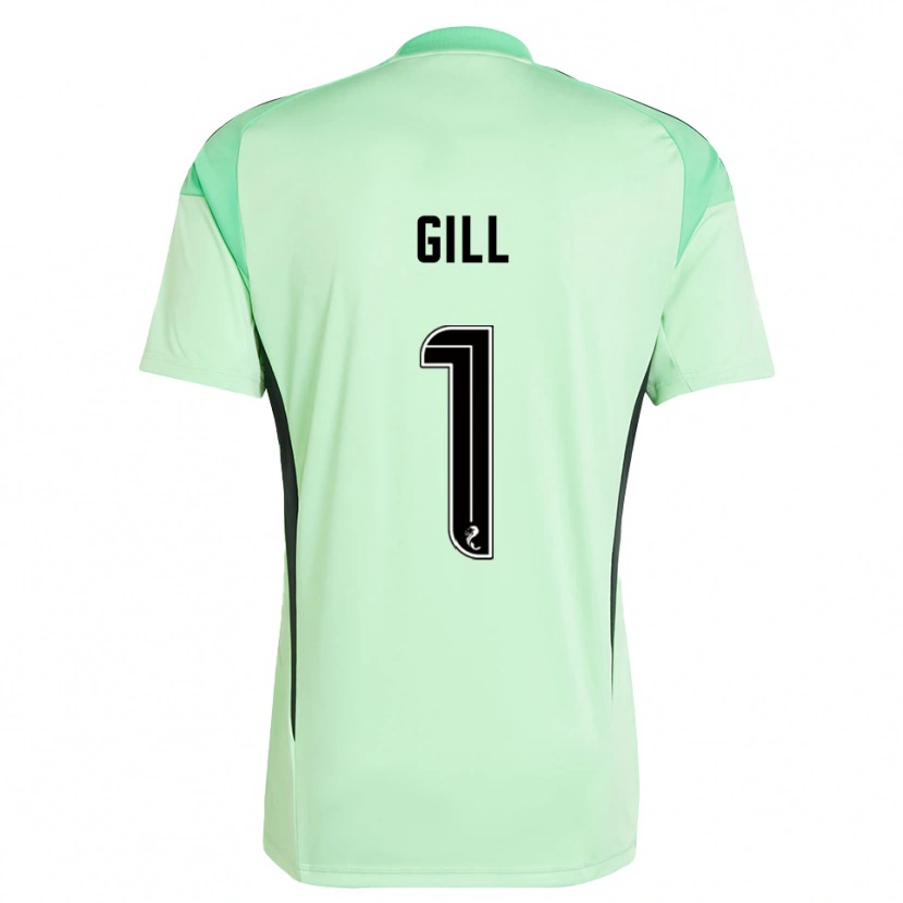 Danxen Mulher Marcus Gill #1 Preto Verde Claro Camisola Guarda-Redes 2025/26 Camisa