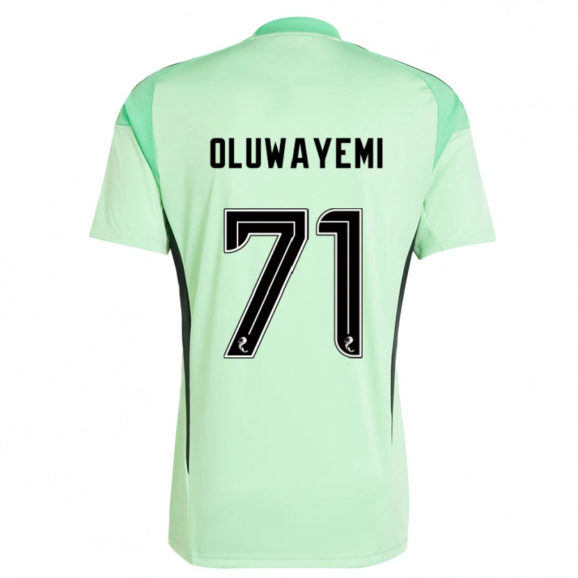 Danxen Mulher Tobi Oluwayemi #71 Preto Verde Claro Camisola Guarda-Redes 2025/26 Camisa
