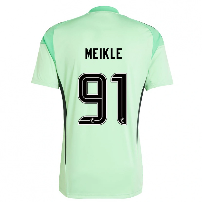 Danxen Mulher Jamie Meikle #91 Preto Verde Claro Camisola Guarda-Redes 2025/26 Camisa