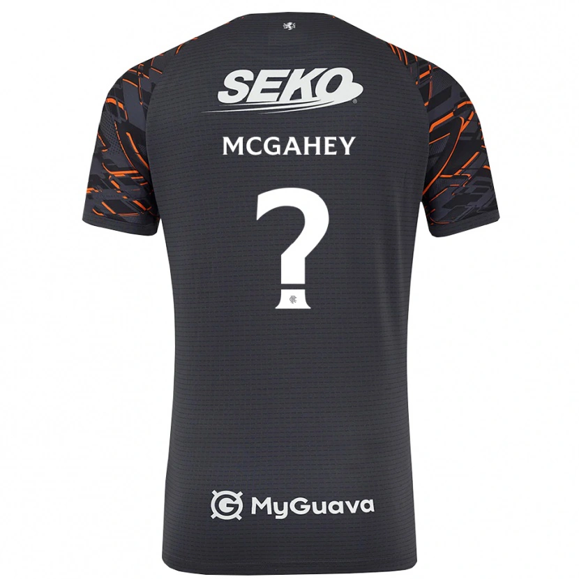 Danxen Mulher Lewis McGahey #0 Cinza Escuro Camisola Guarda-Redes 2025/26 Camisa