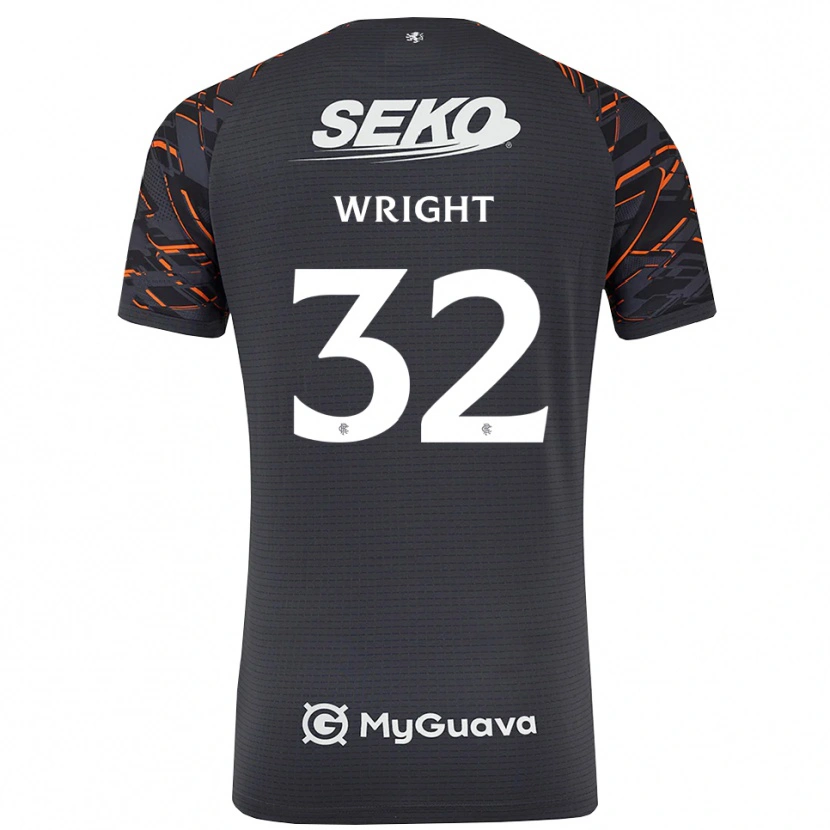 Danxen Mulher Kieran Wright #32 Cinza Escuro Camisola Guarda-Redes 2025/26 Camisa