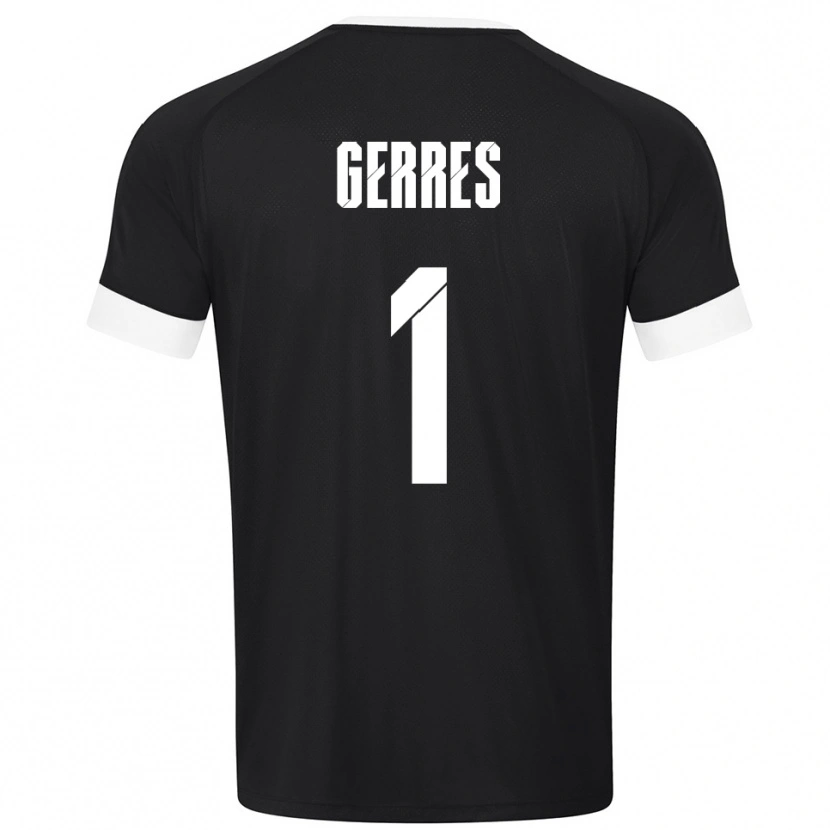 Danxen Mulher Romero Gerres #1 Preto Branco Camisola Guarda-Redes 2025/26 Camisa