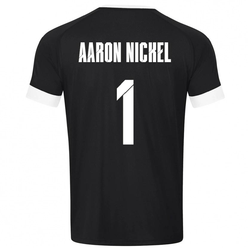 Danxen Mulher Arvit Aaron Nickel #1 Preto Branco Camisola Guarda-Redes 2025/26 Camisa