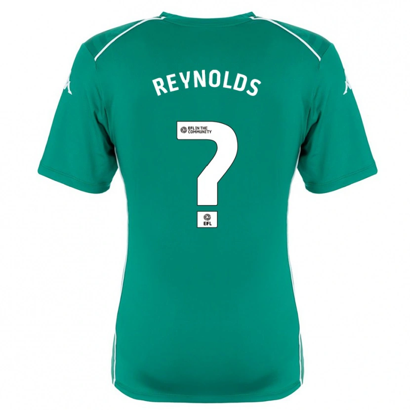 Danxen Mulher Kerr Reynolds #0 Verde Branco Camisola Guarda-Redes 2025/26 Camisa