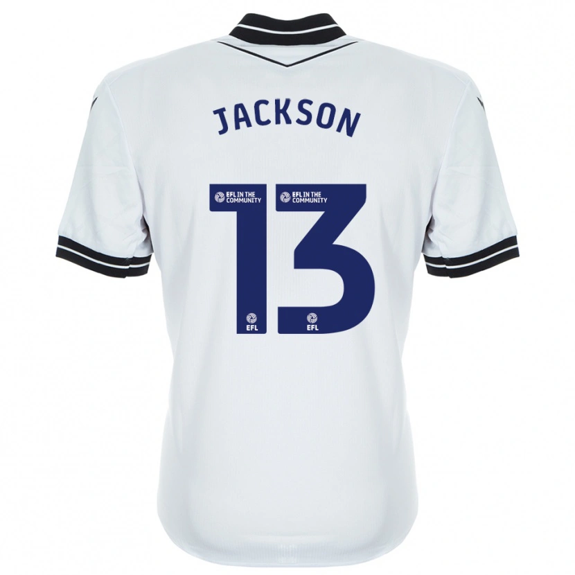 Danxen Mulher Will Jackson #13 Azul Real Branco Camisola Guarda-Redes 2025/26 Camisa