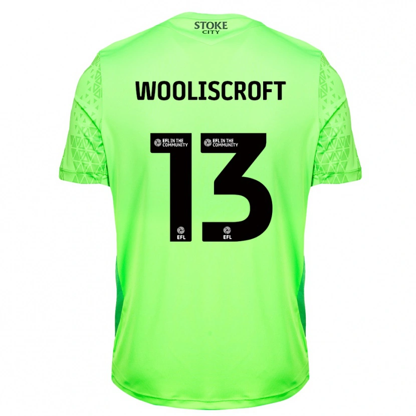 Danxen Mulher Morgan Wooliscroft #13 Verde Preto Camisola Guarda-Redes 2025/26 Camisa