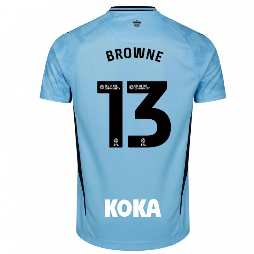 Danxen Mulher Roraigh Browne #13 Azul Céu Claro Camisola Guarda-Redes 2025/26 Camisa