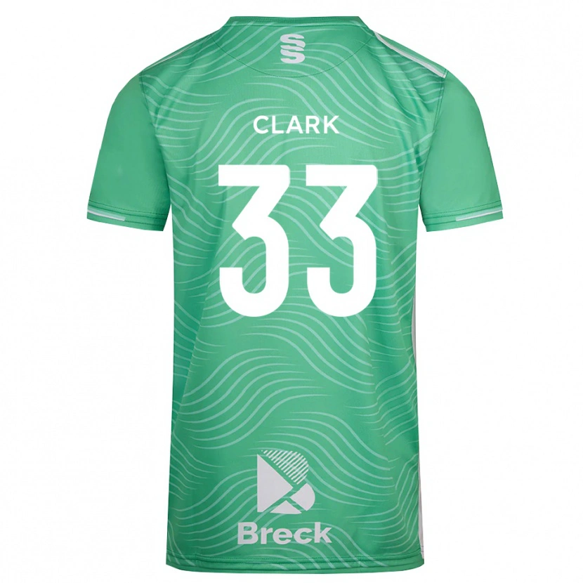 Danxen Mulher Charlie Clark #33 Turquesa Médio Camisola Guarda-Redes 2025/26 Camisa