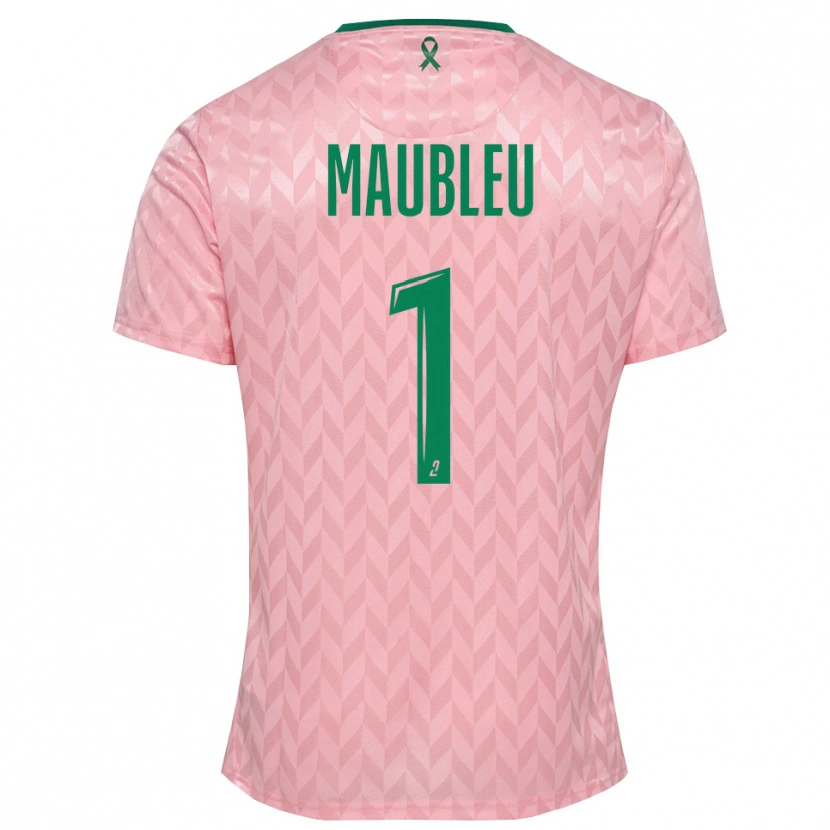 Danxen Mulher Brice Maubleu #1 Verde Rosa Camisola Guarda-Redes 2025/26 Camisa