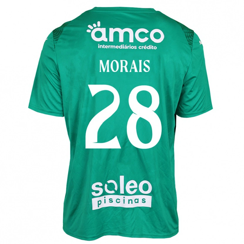 Danxen Mulher Patrícia Morais #28 Verde Branco Camisola Guarda-Redes 2025/26 Camisa