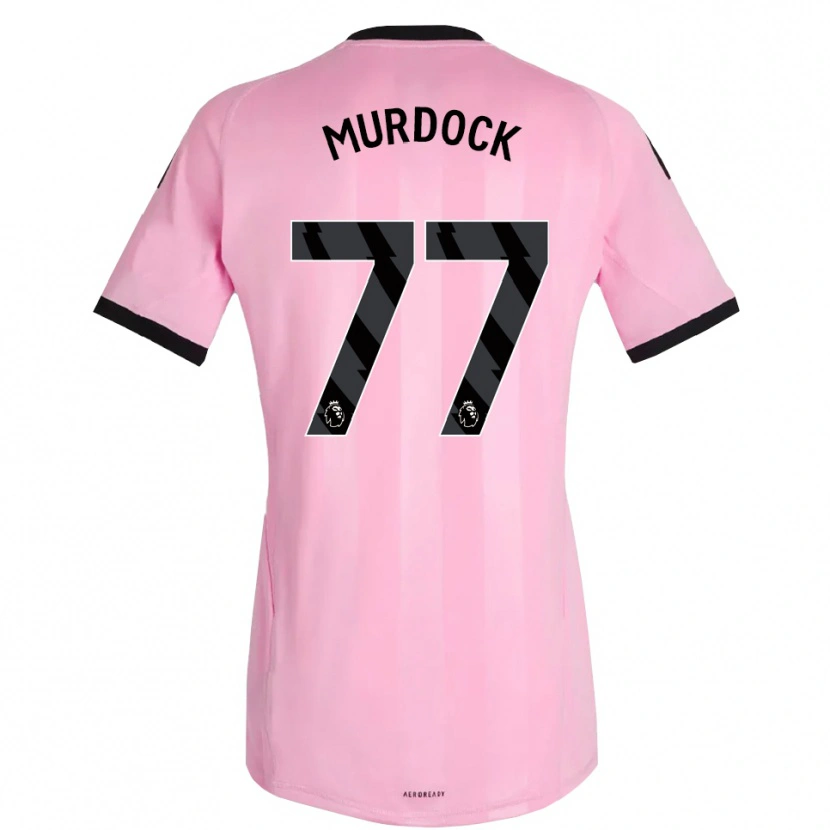 Danxen Mulher Will Murdock #77 Rosa Preto Camisola Guarda-Redes 2025/26 Camisa