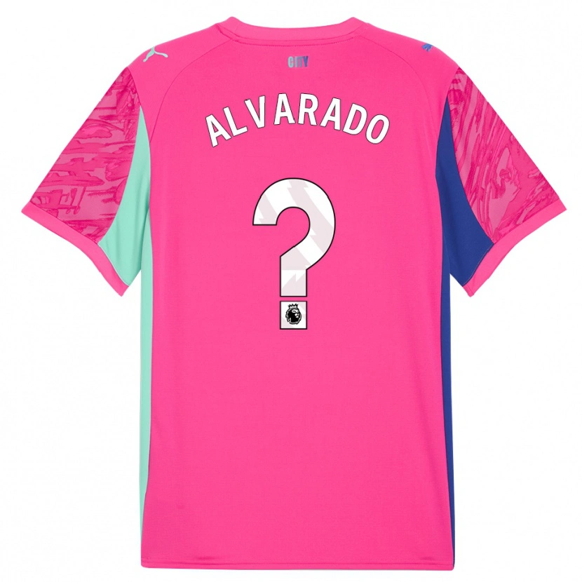 Danxen Mulher Lucas Alvarado #0 Rosa Rosa Camisola Guarda-Redes 2025/26 Camisa