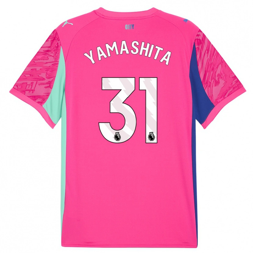 Danxen Mulher Ayaka Yamashita #31 Rosa Rosa Camisola Guarda-Redes 2025/26 Camisa
