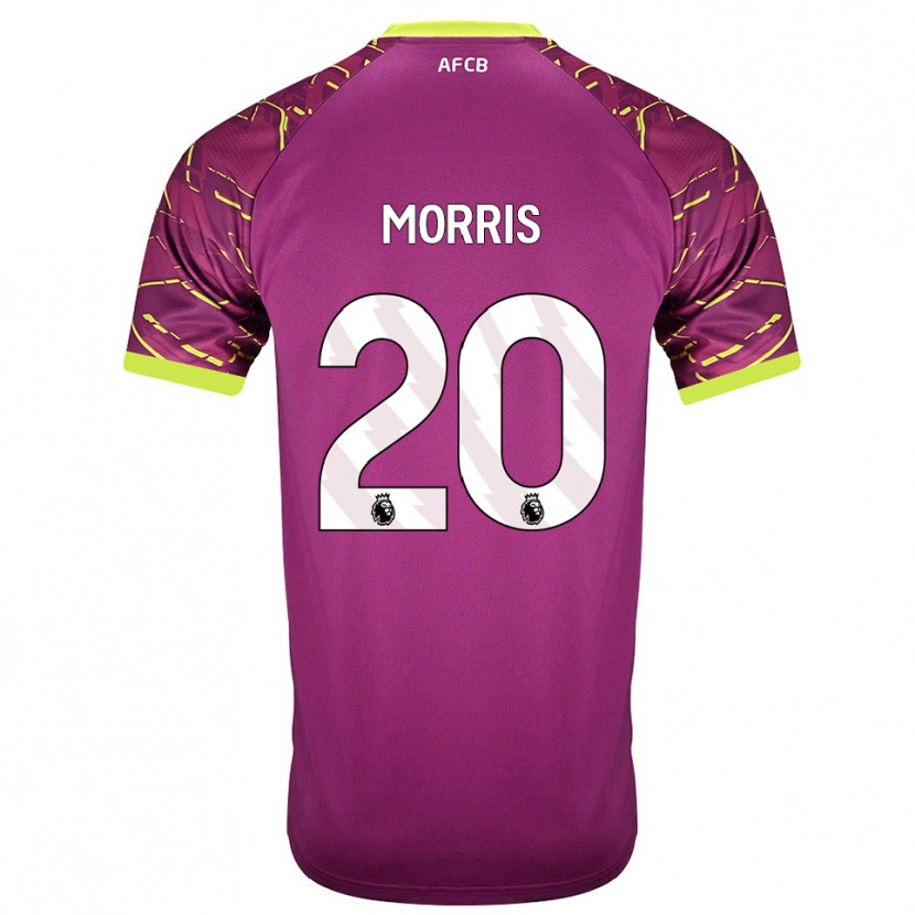 Danxen Mulher Caitlin Morris #20 Magenta Escuro Camisola Guarda-Redes 2025/26 Camisa