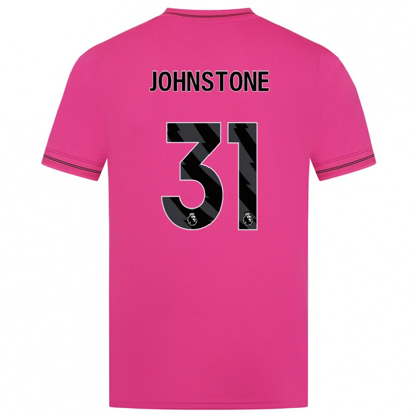 Danxen Mulher Sam Johnstone #31 Magenta Preto Camisola Guarda-Redes 2025/26 Camisa