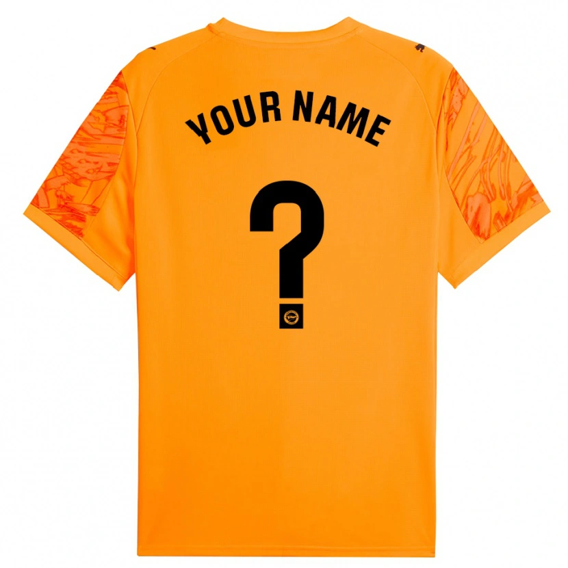 Danxen Mulher Deportivo Alaves Laranja Preto Camisola Guarda-Redes 2025/26 Camisa