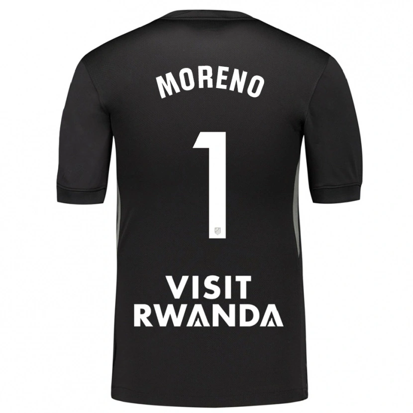 Danxen Mulher Álvaro Moreno #1 Preto Branco Camisola Guarda-Redes 2025/26 Camisa
