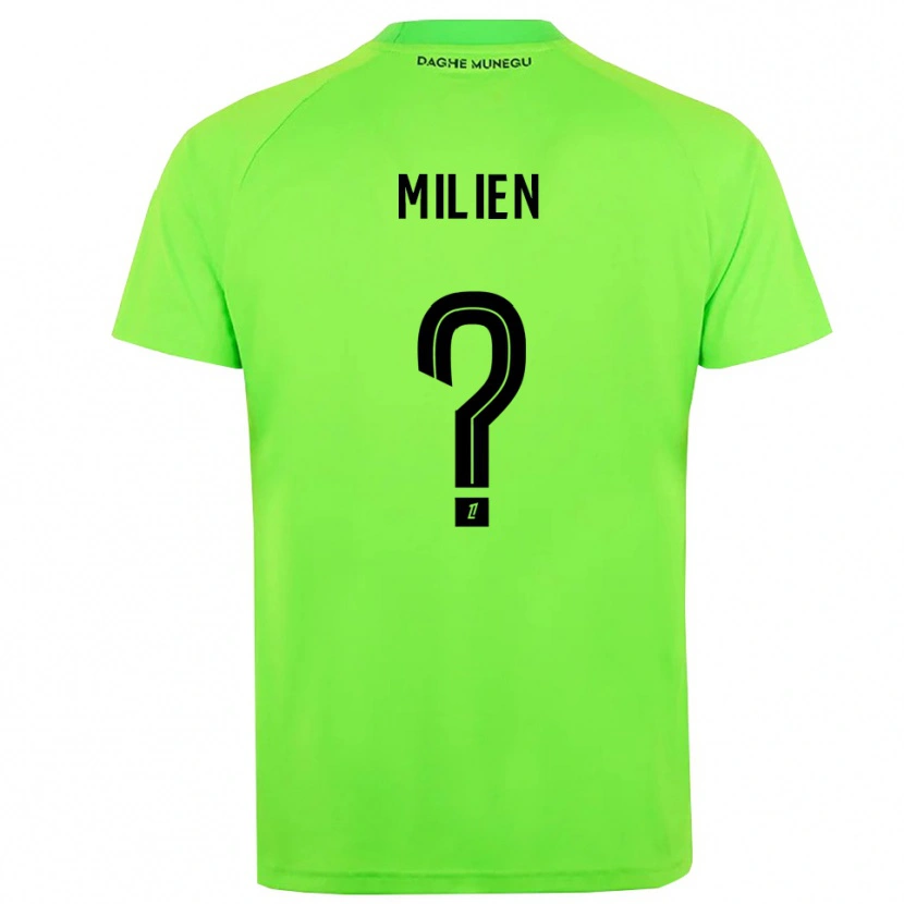 Danxen Mulher Kenley Milien #0 Verde Preto Camisola Guarda-Redes 2025/26 Camisa